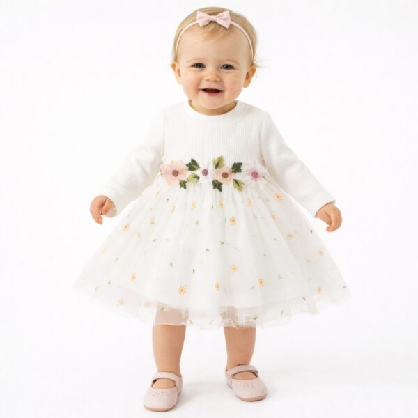 Vestido GERALDINE - blanco