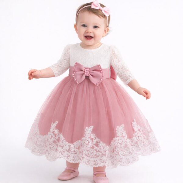 Vestido PAULINA - rosa viejo