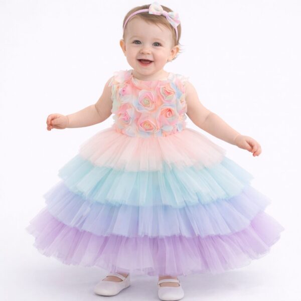 Vestido MILENA - arcoíris