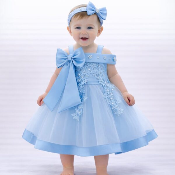 Vestido EMMA - celeste