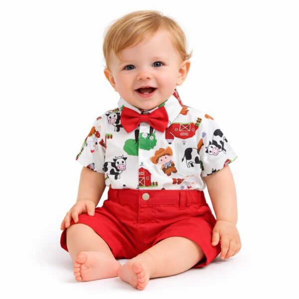 Conjunto GRANJA - rojo