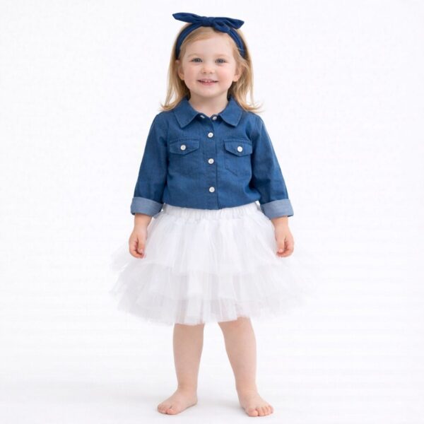 Conjunto ROSINA - jean (con vincha)