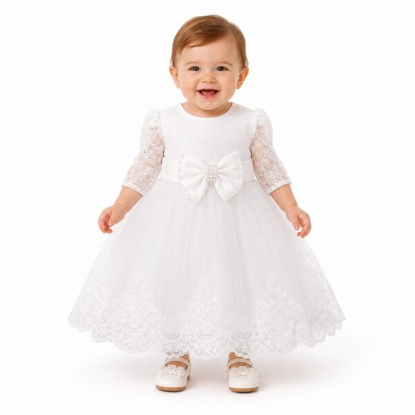 Vestido PAULINA - blanco