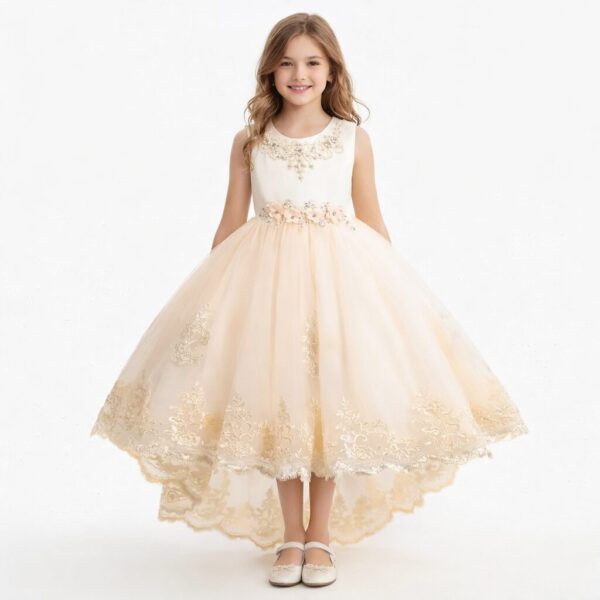 Vestido AIMEL - crema