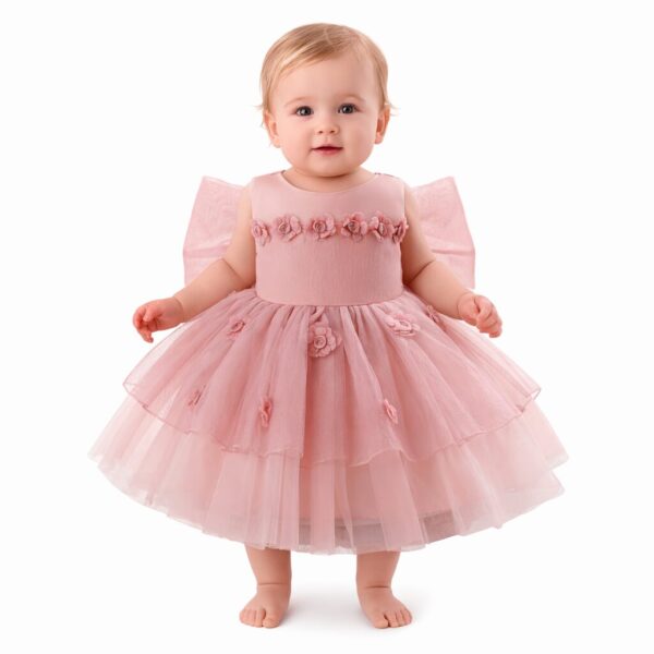 Vestido HADA - rosa viejo