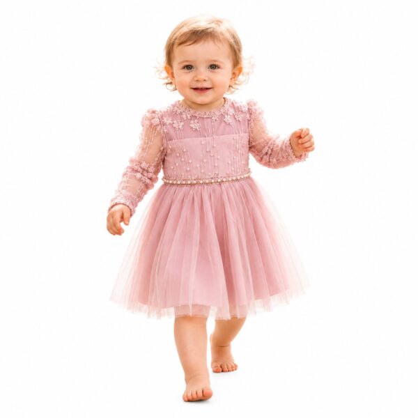 Vestido JOSEFINA - rosa viejo
