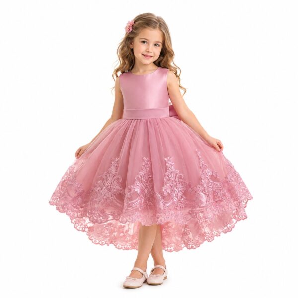 Vestido LUNA - rosa viejo
